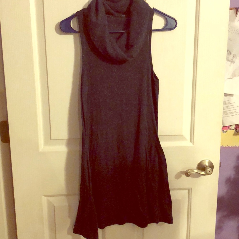 Tank top mini sweater dress.